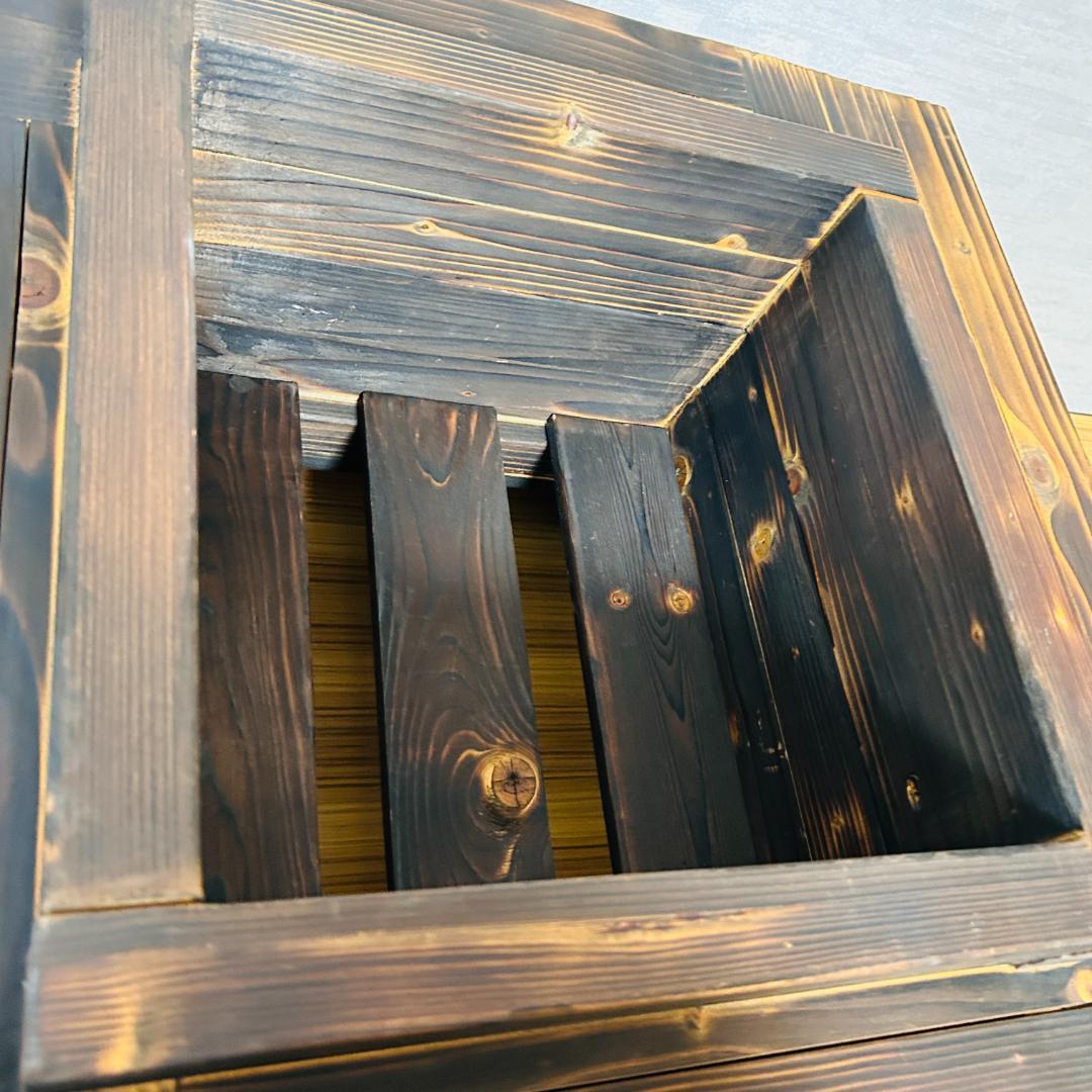 オバリサイン 「IRORI」 トドマツ製 囲炉裏テーブル 正方形