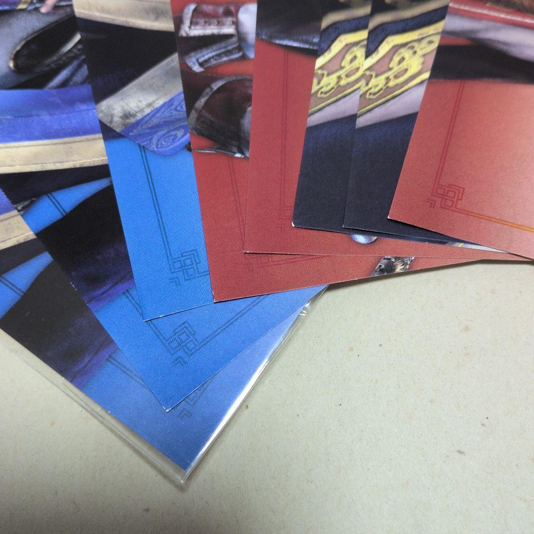 Cafe限定 三國無双　ランチョンマット 諸葛亮、周瑜、曹操、袁紹、陸遜など　6