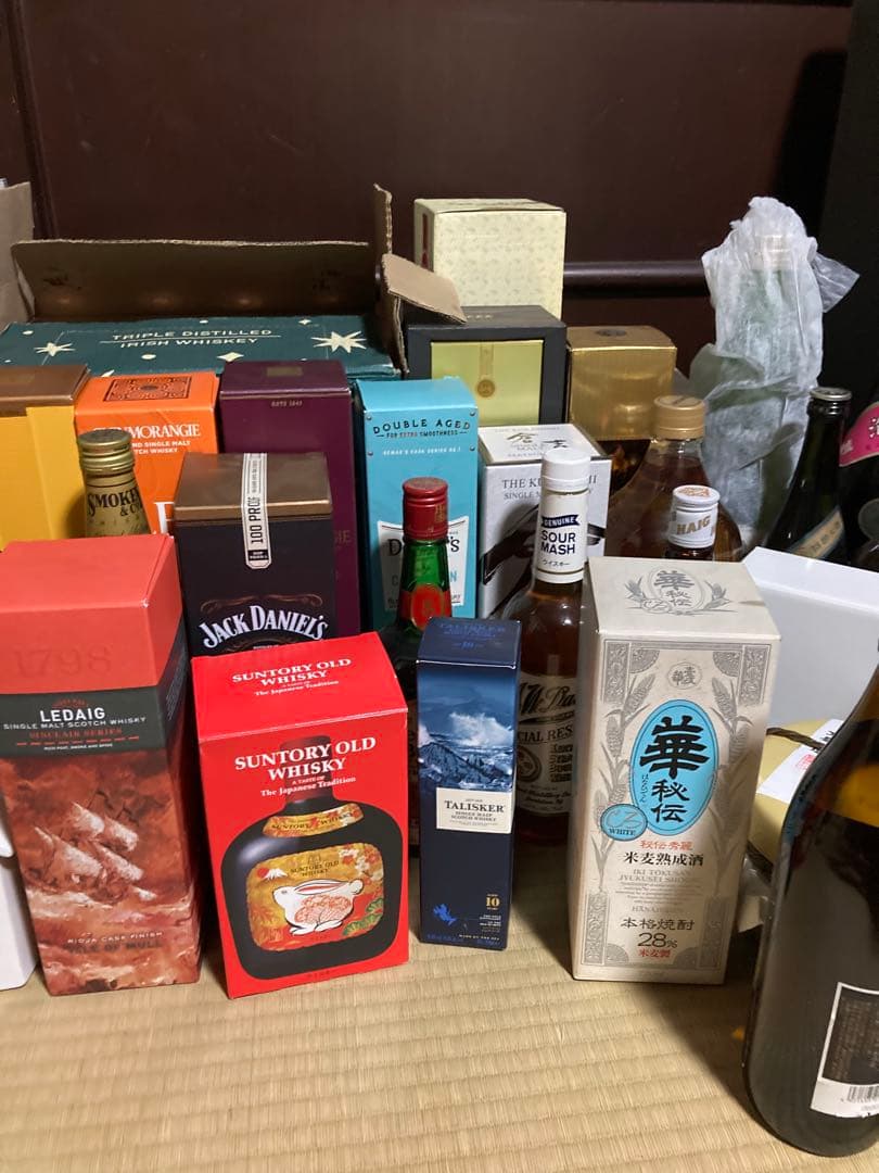 ウイスキーなど　大量まとめ売り　全て未開栓
