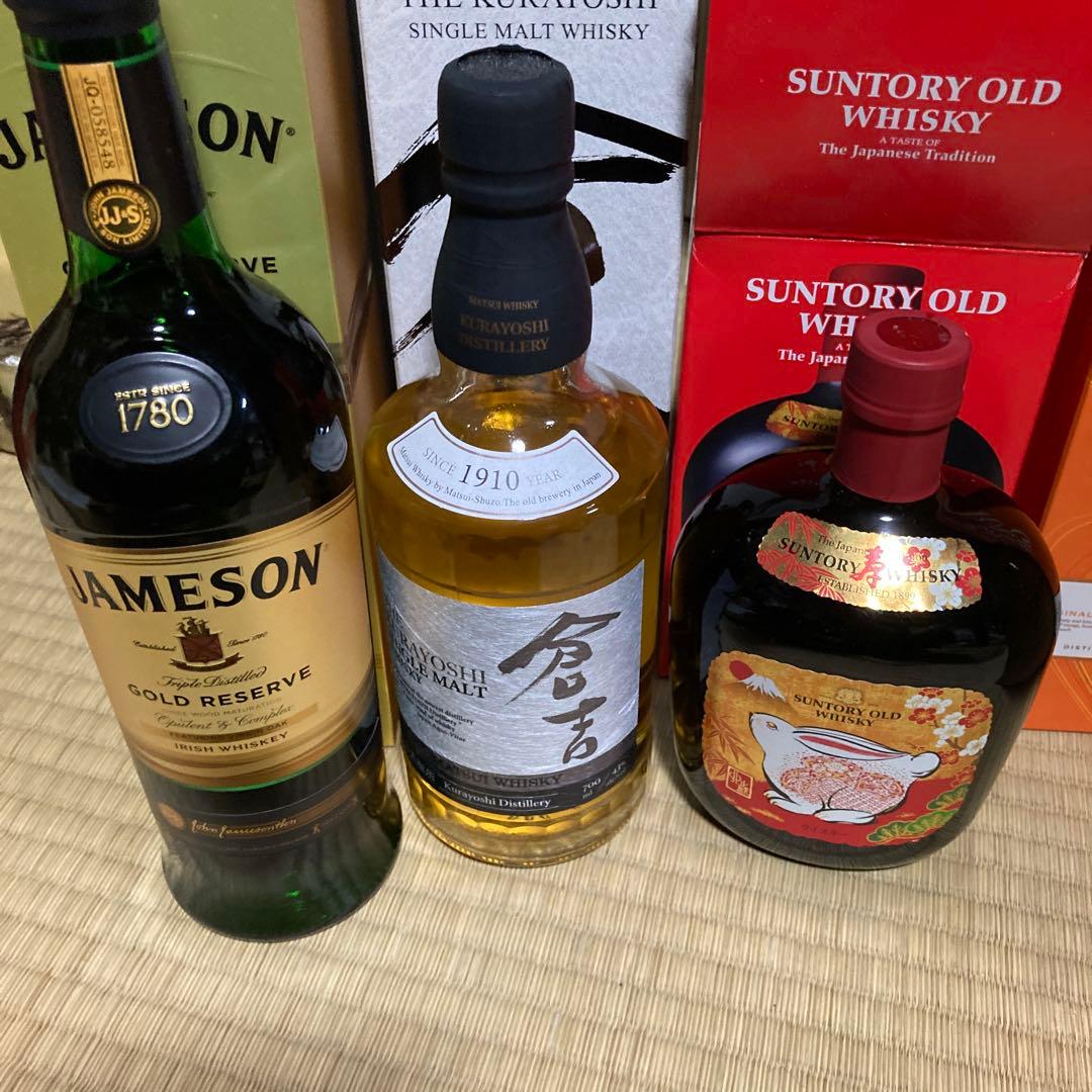 ウイスキーなど　大量まとめ売り　全て未開栓