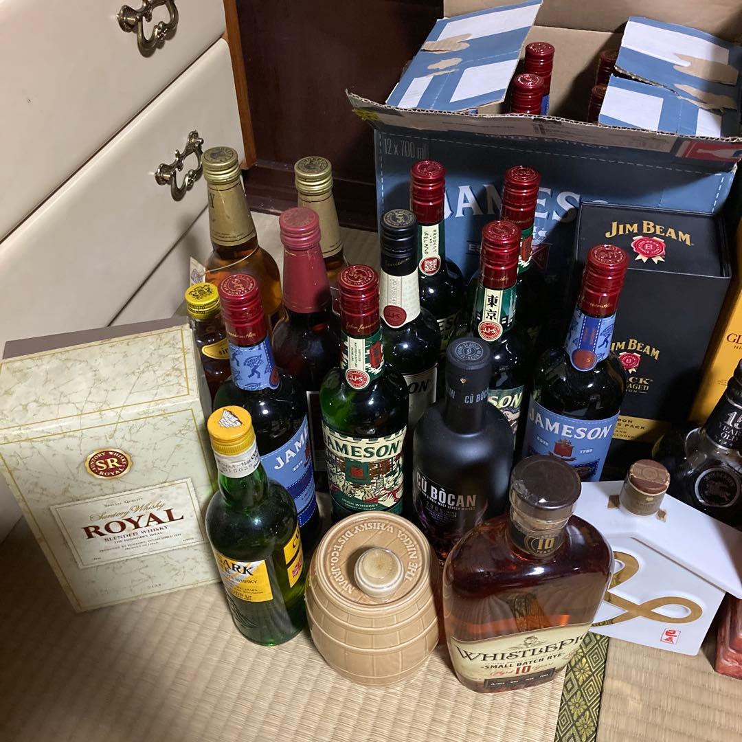 ウイスキーなど　大量まとめ売り　全て未開栓