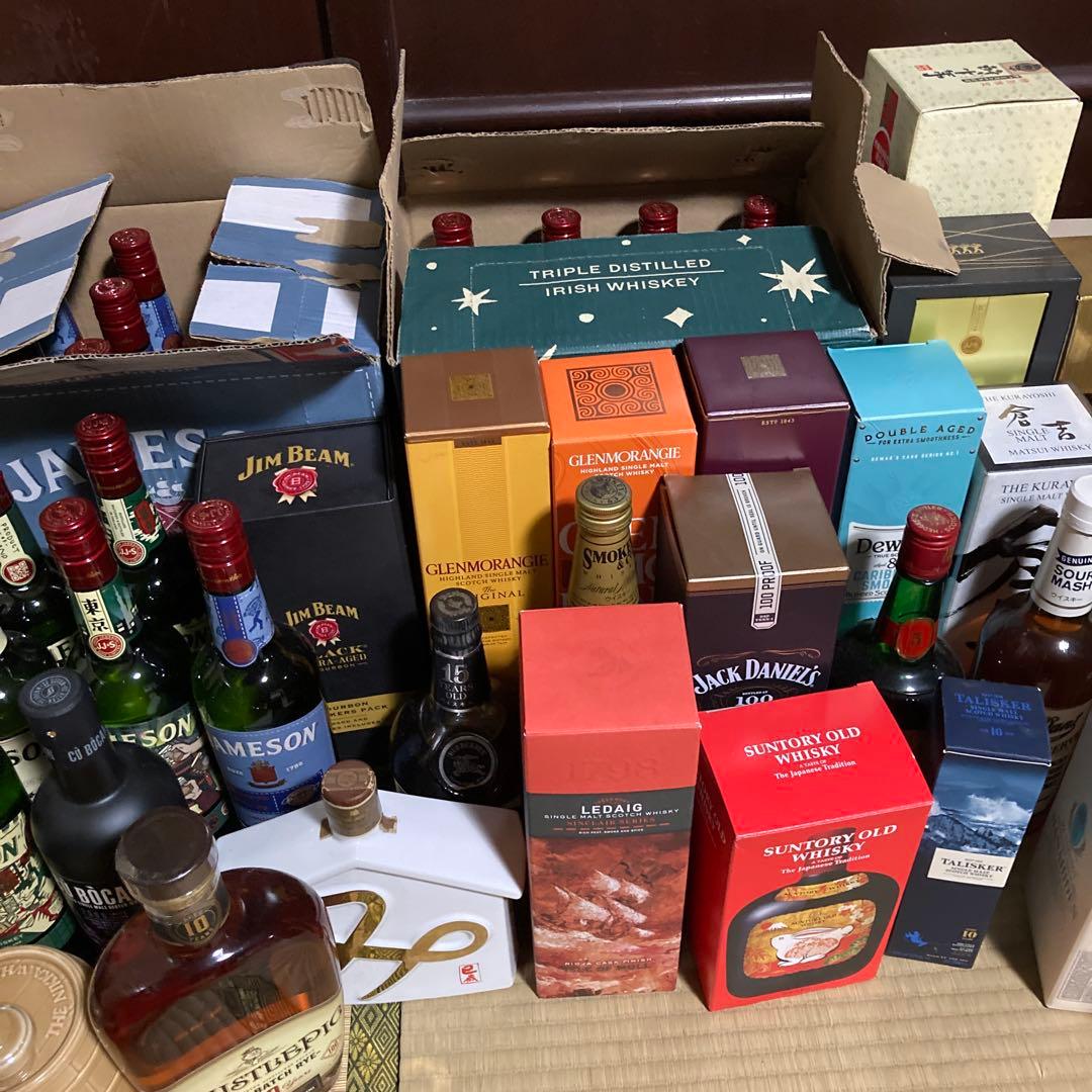 ウイスキーなど　大量まとめ売り　全て未開栓