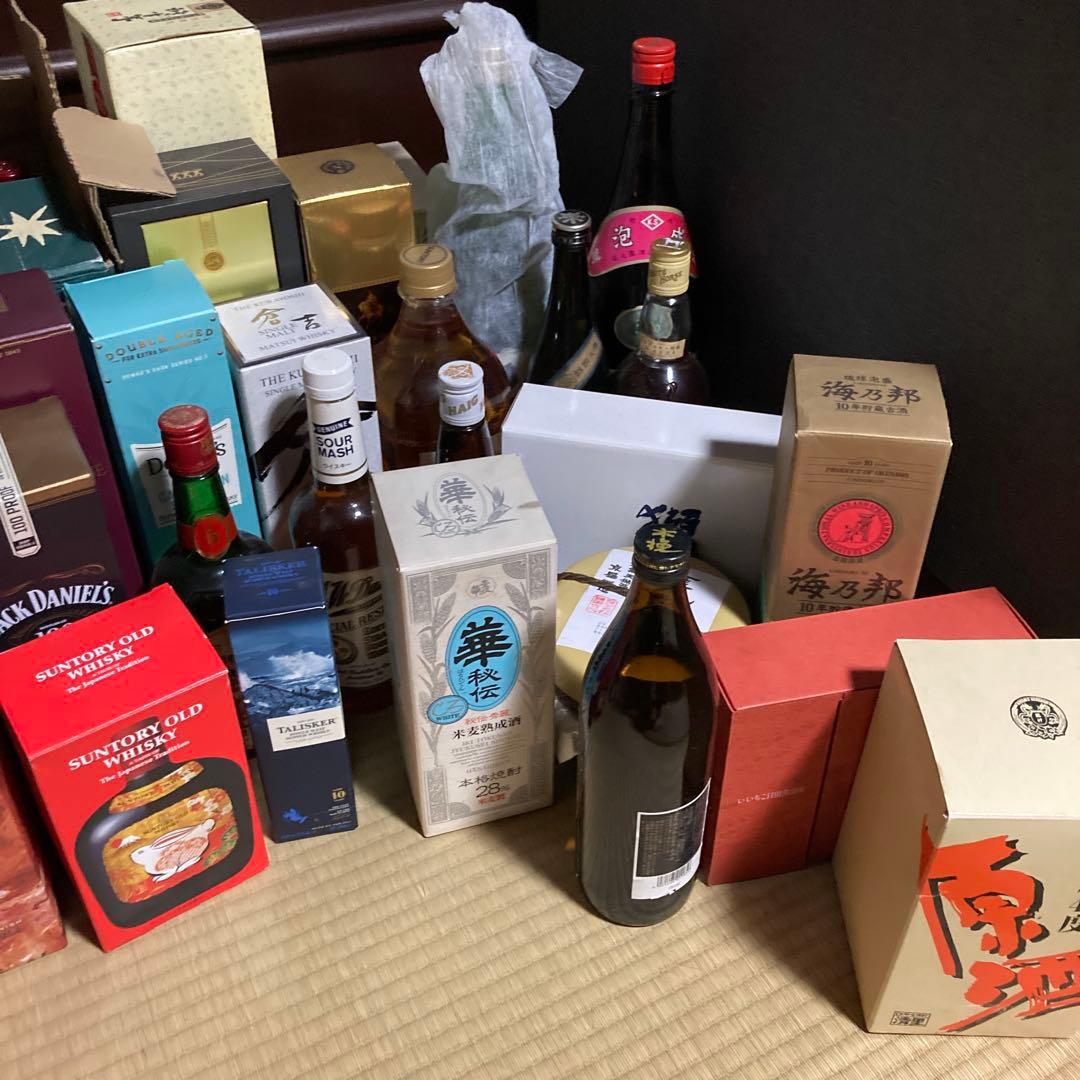 ウイスキーなど　大量まとめ売り　全て未開栓