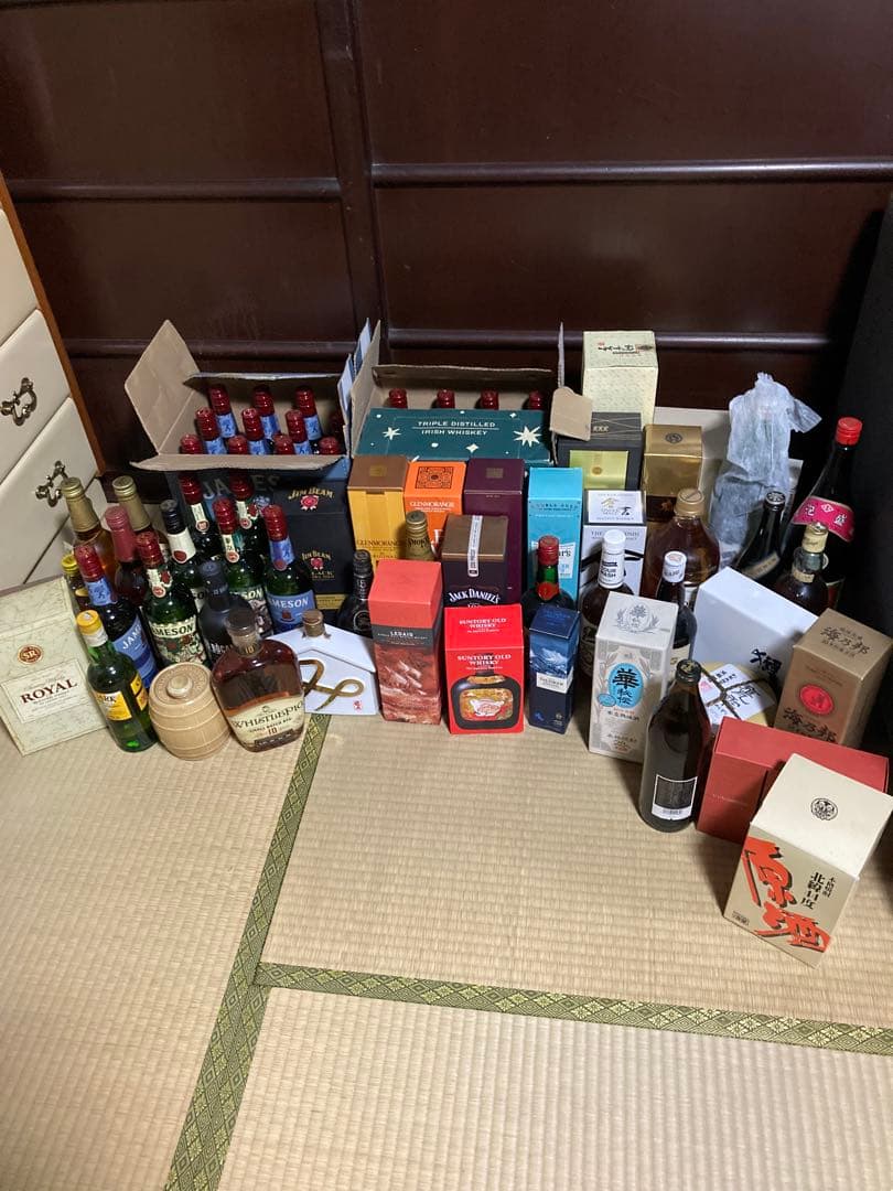 ウイスキーなど　大量まとめ売り　全て未開栓