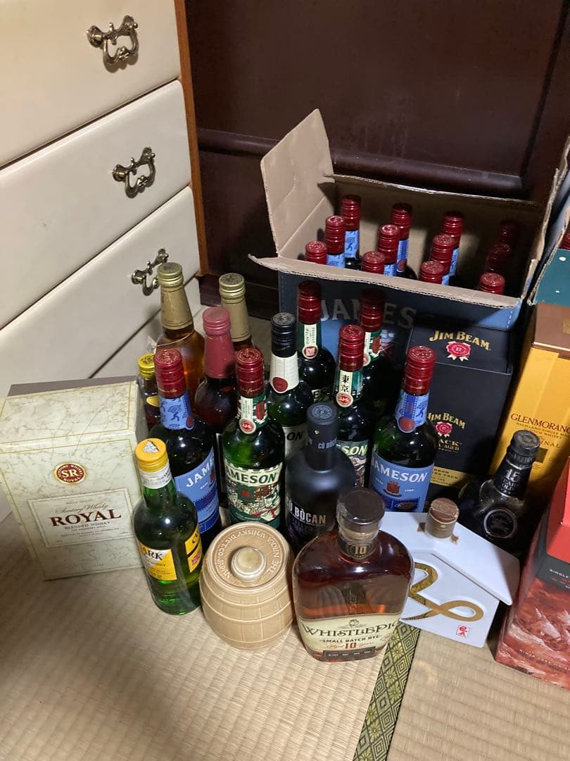 ウイスキーなど　大量まとめ売り　全て未開栓