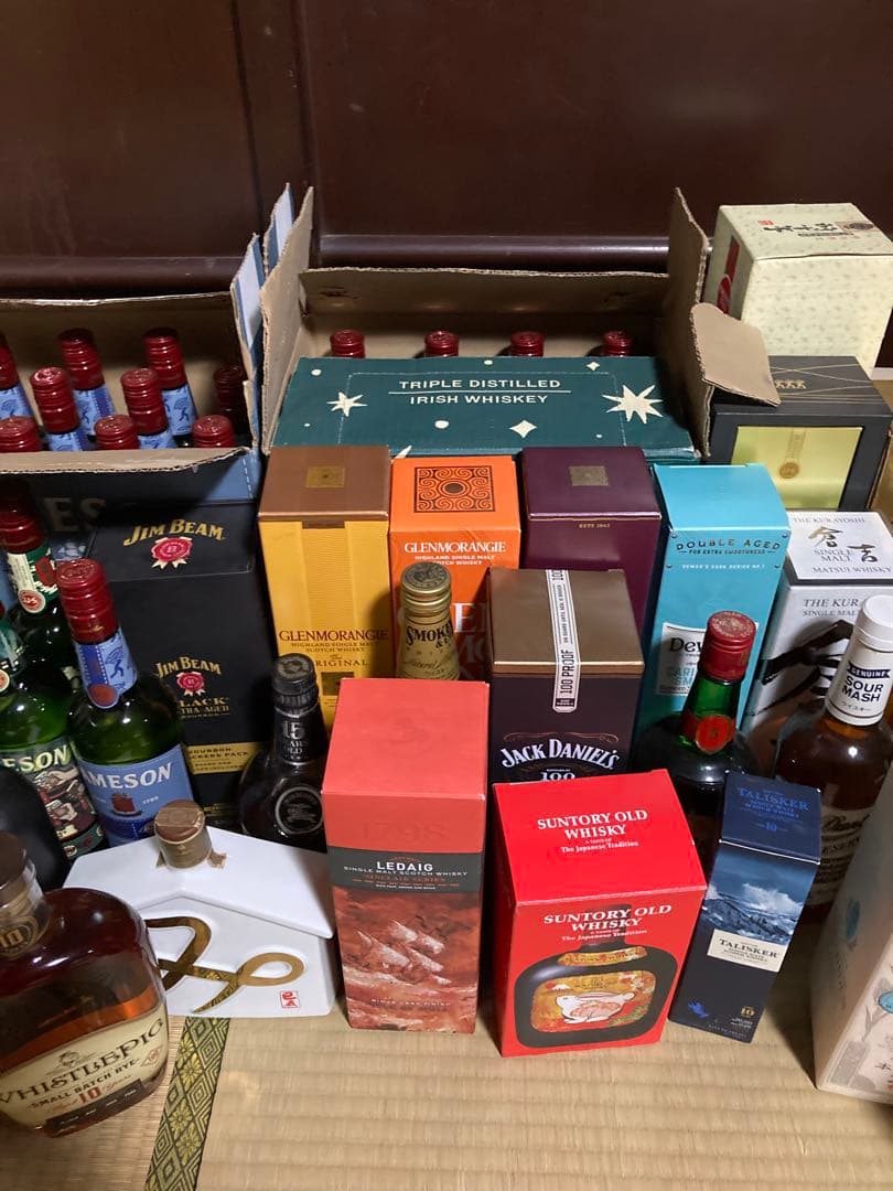 ウイスキーなど　大量まとめ売り　全て未開栓