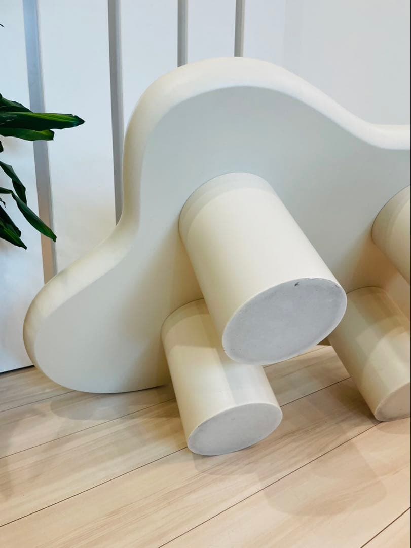 クラウド　コーヒーテーブル、リビングルーム用　ホワイト　コーヒーテーブル