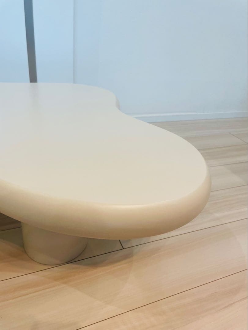 クラウド　コーヒーテーブル、リビングルーム用　ホワイト　コーヒーテーブル