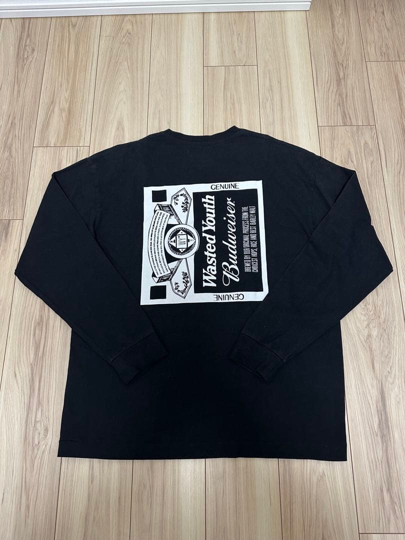 ★限定値下げ★ Wasted Youth x Budweiser ロンT