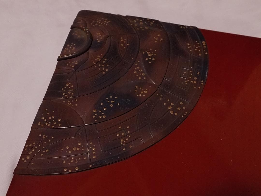 古い琉球漆器　文箱　長期保管品箱入り　メンテナンス済み