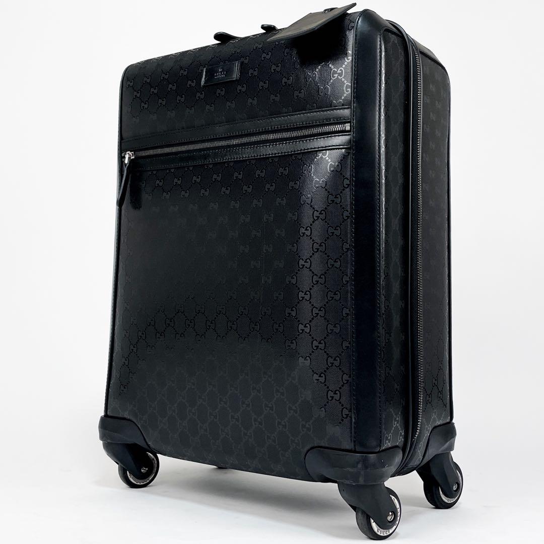 極美品 グッチ GUCCI インプリメ キャリーケース GG トラベルバッグ