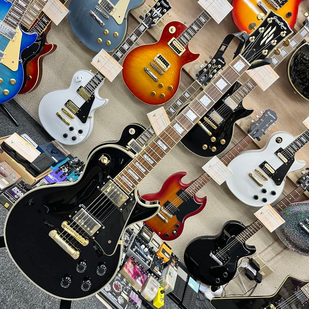 【9626】Grass Roots レスポールカスタムタイプ ブラック