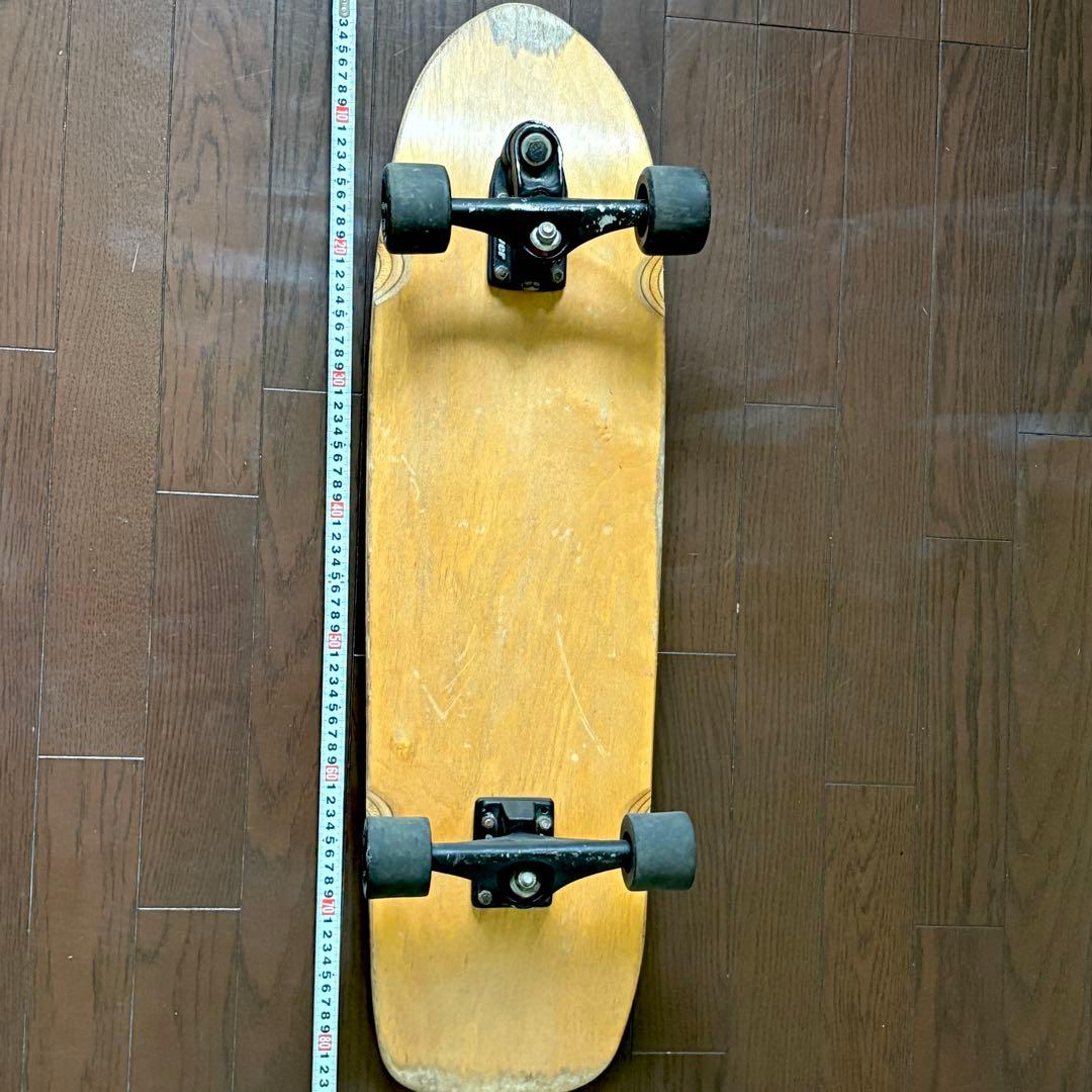 carver カーバー トラック 自作サーフスケート スケートボード 33×9