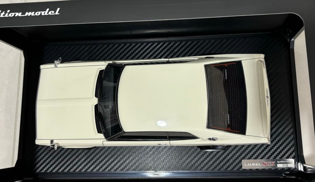 1/18 イグニッションモデル　日産ローレル　ワタナベ　オバフェンカスタム