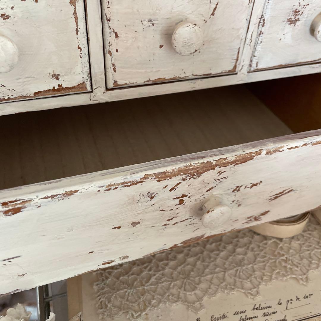 木製キャビネット　ドロワー　フランス