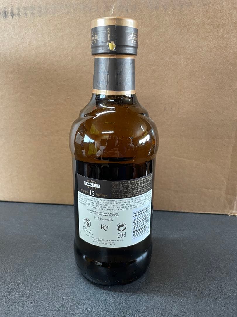 ドランブイ 15年 ボトル未開封 43% DRAMBUIE 複数あり