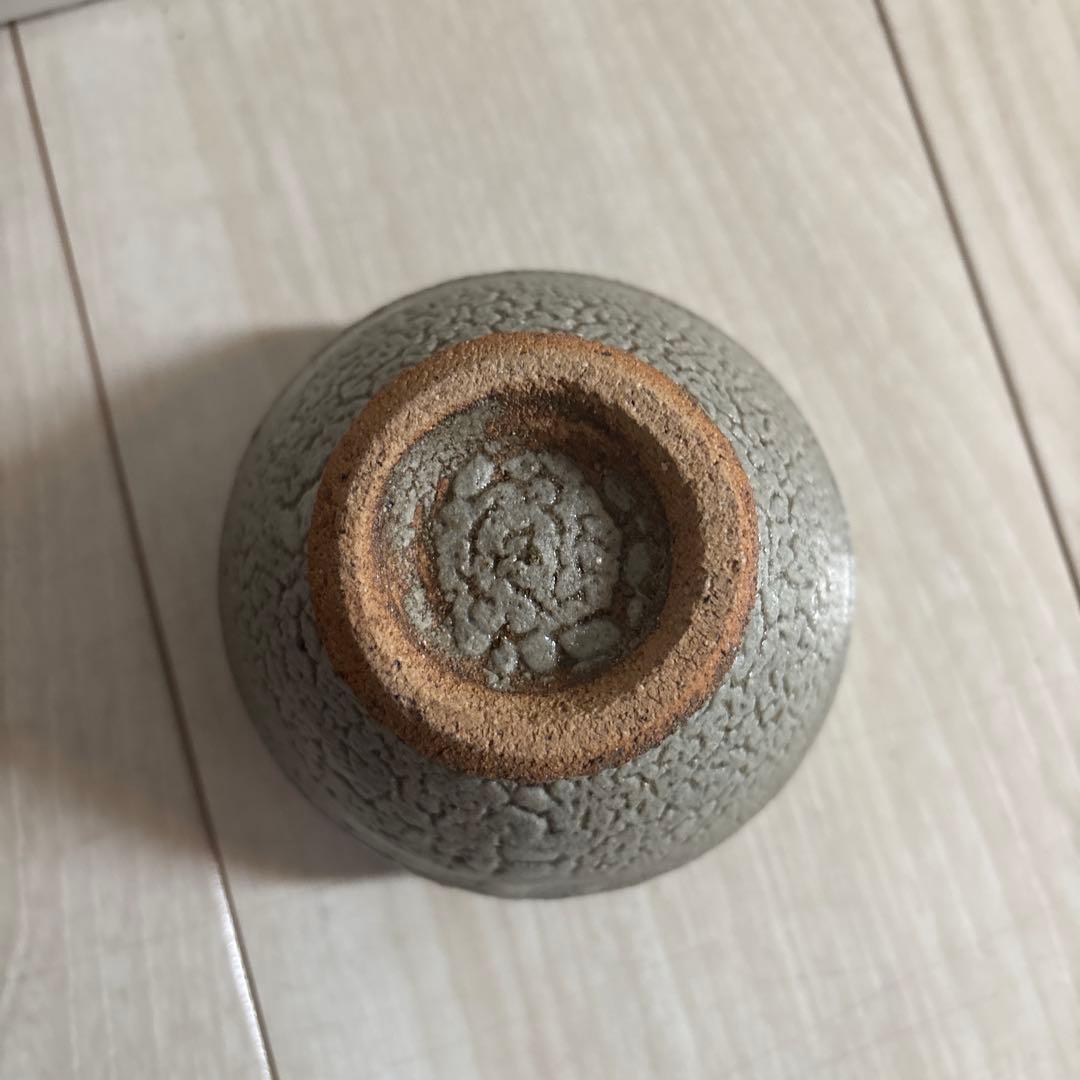 濱田庄司　胴紐茶碗　竹節高台②