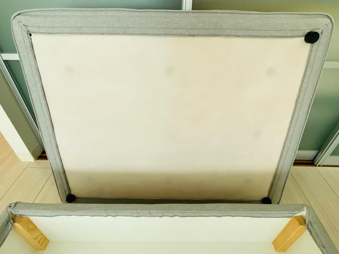 IKEA イケア オットマン 収納付 シーヴィク KIVIK ライトグレー