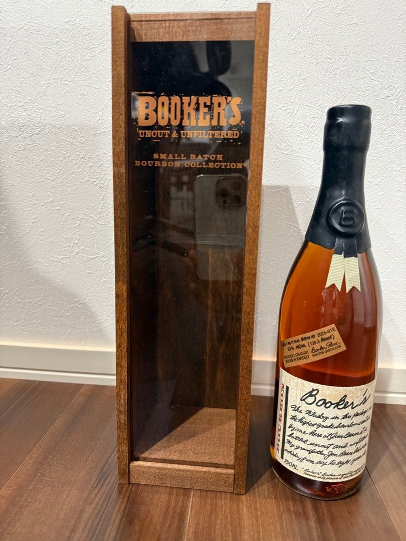 2025-01E 木箱付き Booker's ウイスキー750ml ブッカーズ