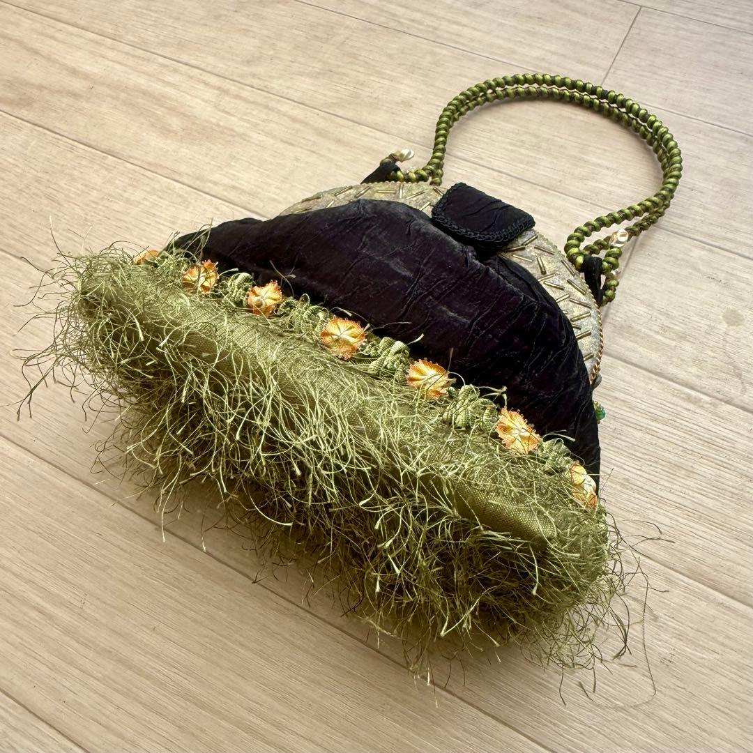 新品未使用MARY FRANCES メアリーフランシス ハンドバッグ