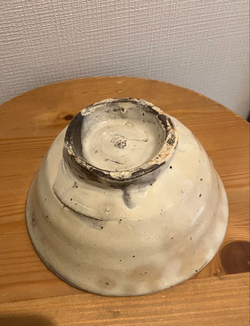 森岡成好 粉引　茶碗