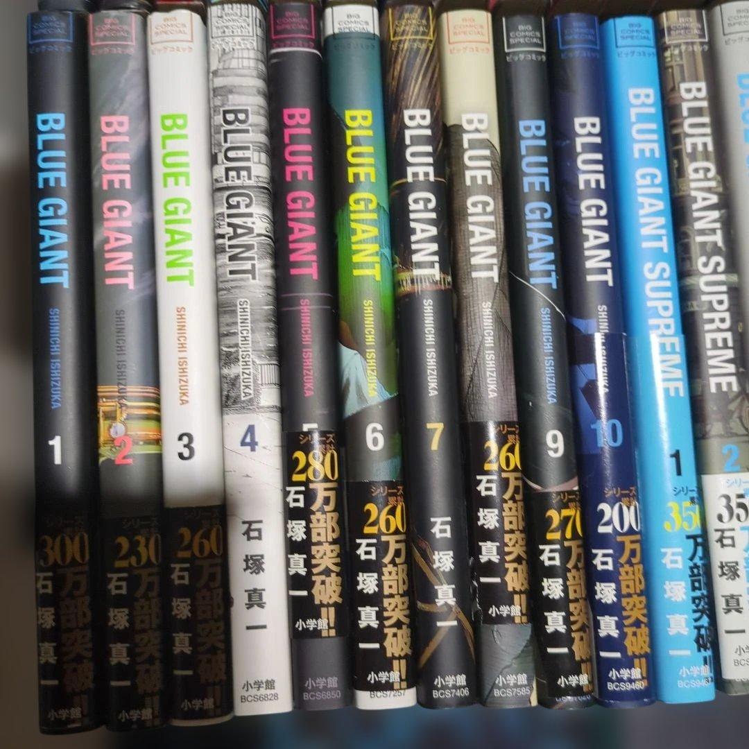 BLUE GIANT 全巻36冊セット SUPREME他★初版・帯多