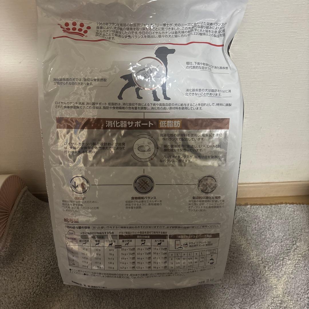  CANIN 消化器サポート 低脂肪 8kg