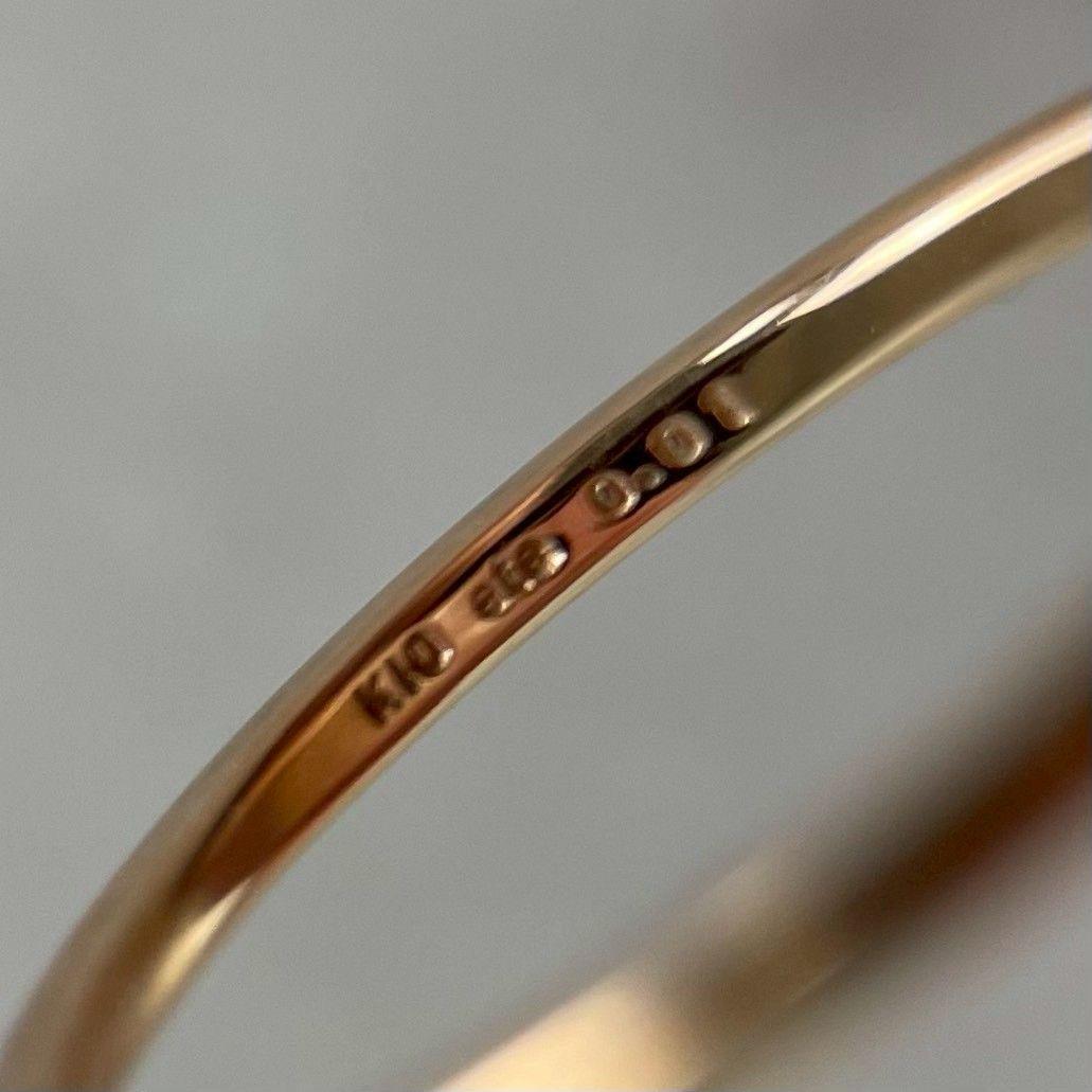 ete エテ　0.01カラット　 K10　 指輪 リング　アクセサリー