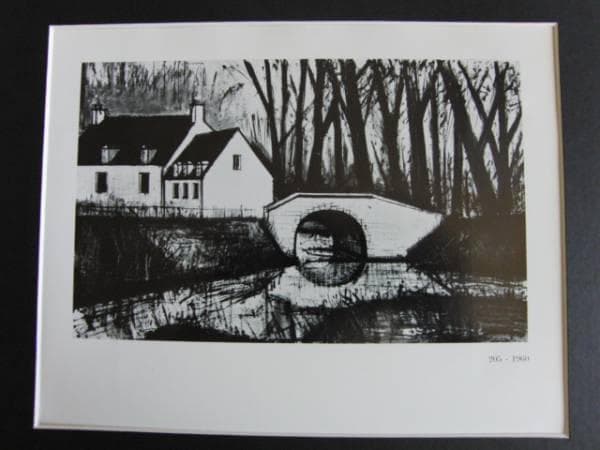 ベルナール・ビュフェ　205-1960　画集より　新品額付