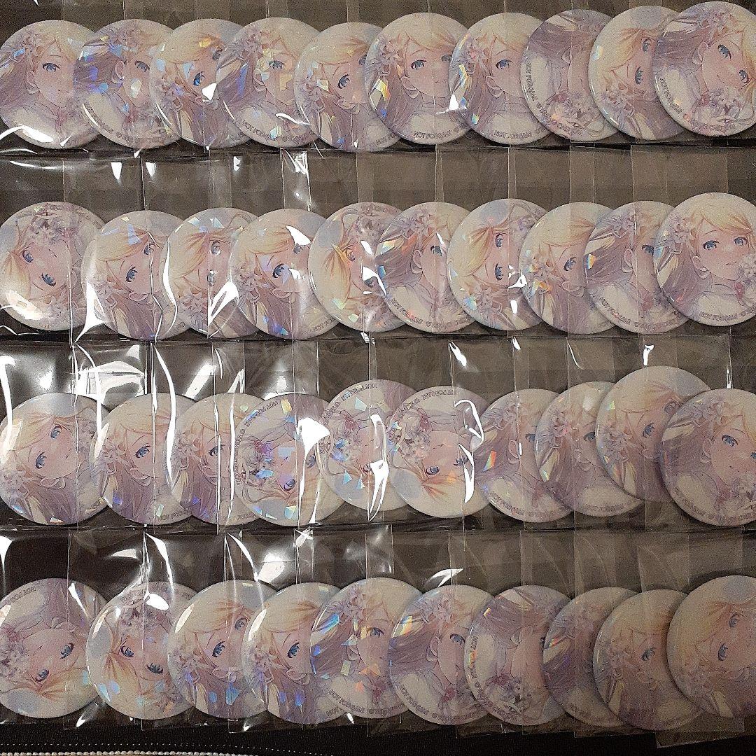 グリッター缶バッジ 8A 特典 リン レン