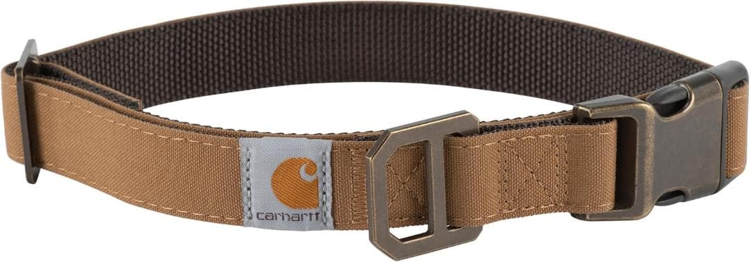 【NEW】Carhartt カーハート 犬用リーシュ(L)＆首輪(M)セット 茶