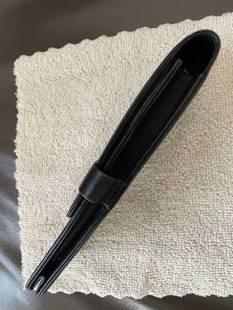 ◾️MONT BLANC モンブラン ◾️黒レザーペンケース ◾️シエナ 3本差し◾️