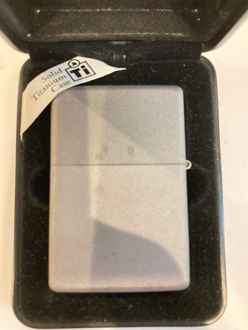 zippo ジッポー Solid Titanium ソリッドチタニウム 未使用品