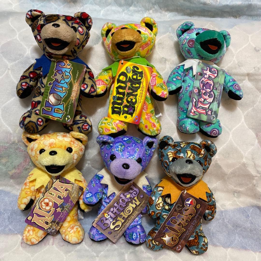 【激レア】グレートフルデッド　GDB デッドベア 7インチ ED8 6体セット