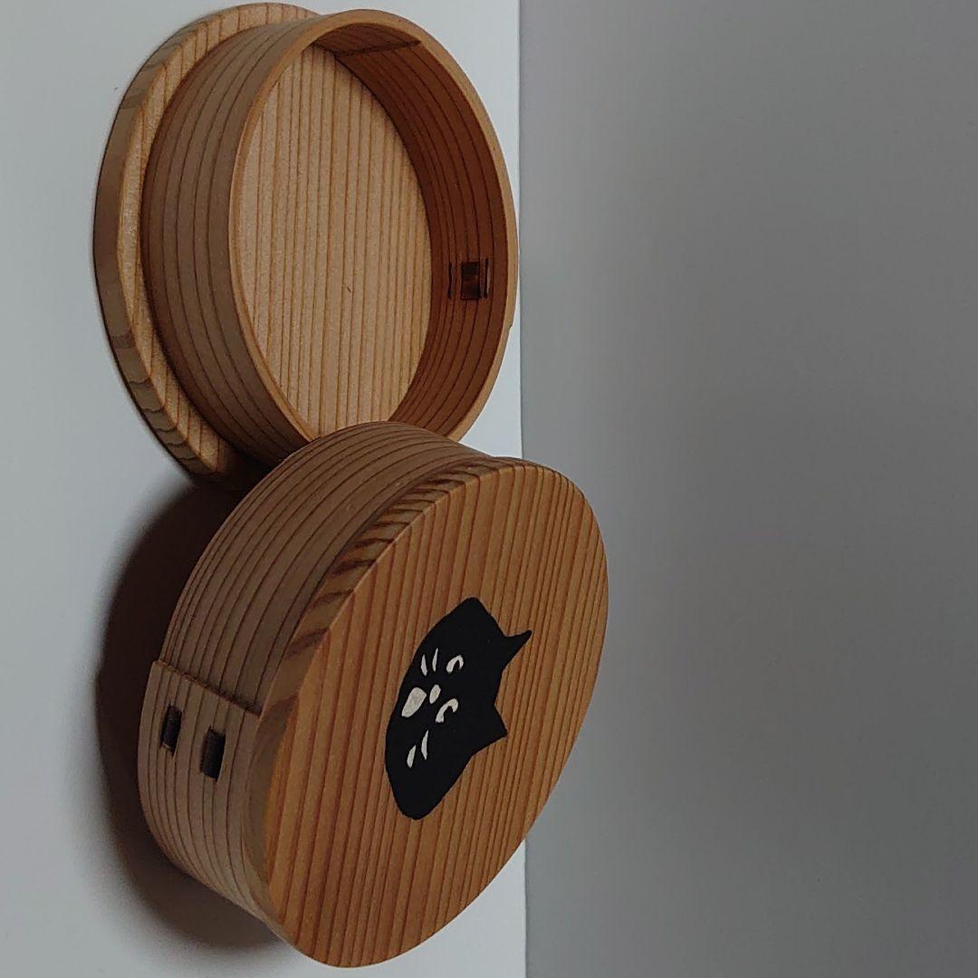 にゃーと日本のものづくり　博多曲物　小物入れ