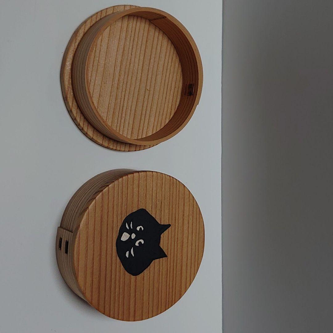 にゃーと日本のものづくり　博多曲物　小物入れ