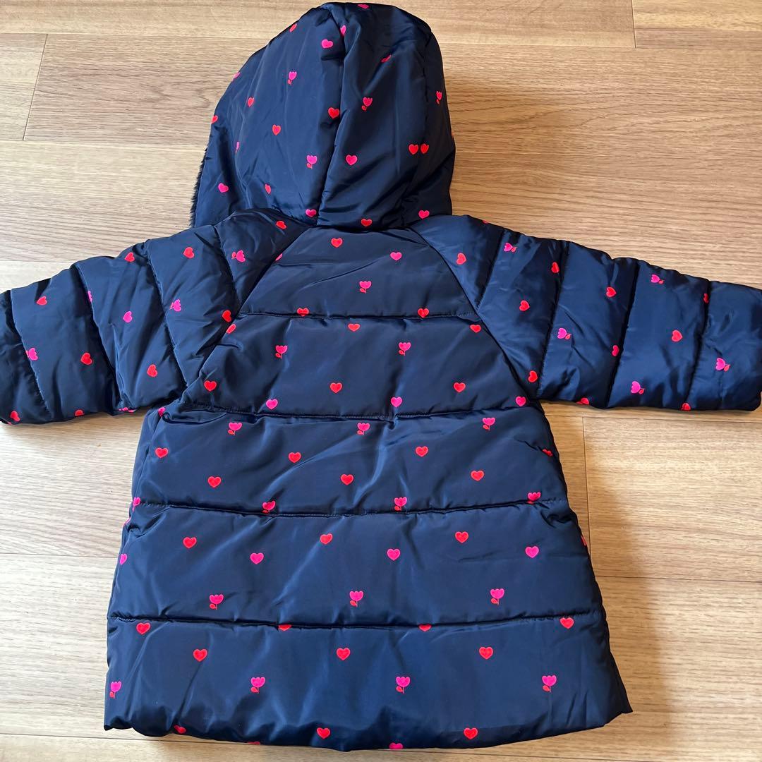 ジャカディjacadi ネイビー ダウンコート 36M 96cm