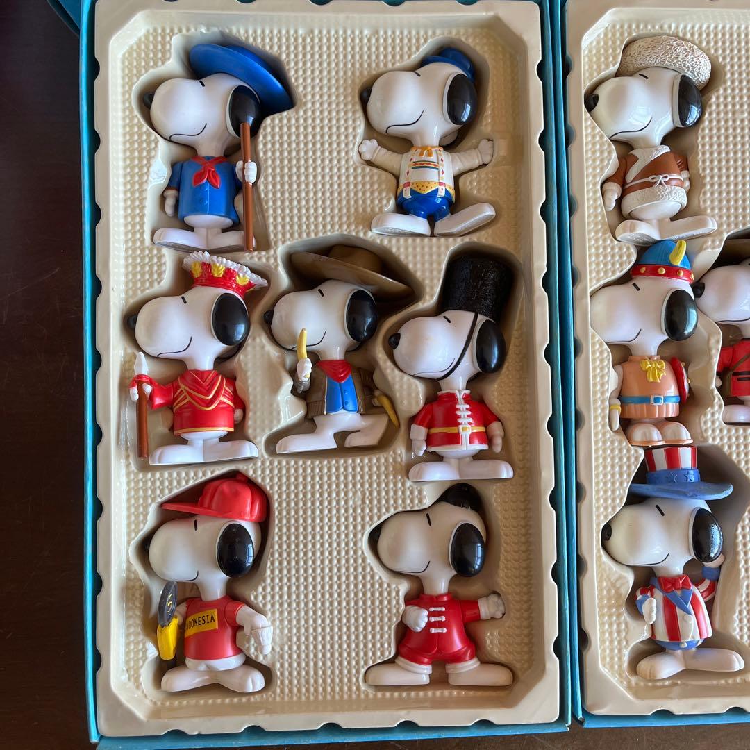 スヌーピー ハッピーセット1.2 フィギュアワールドツアーコレクション