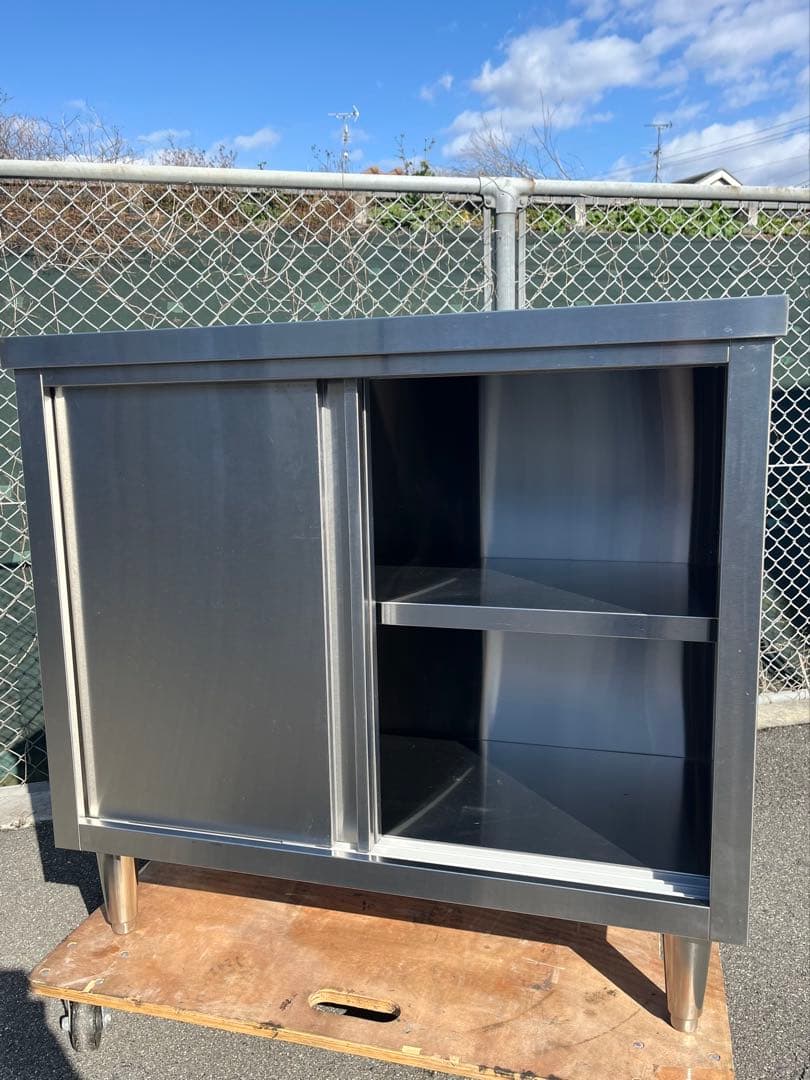 ステンレスキャビネット 作業台 ワークテーブル 業務用　920×450×850