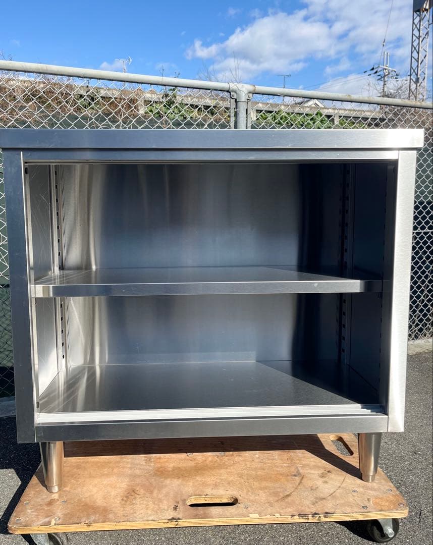 ステンレスキャビネット 作業台 ワークテーブル 業務用　920×450×850