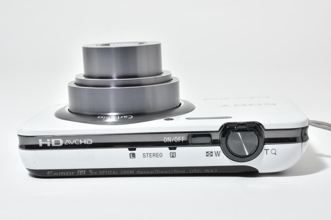 【美品】SONY Cyber-shot DSC-WX7 ホワイト　動作確認済