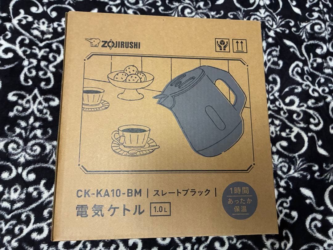 [新品未使用]象印(ZOJIRUSHI)電気ケトル/CK-KA10BM/1ℓ