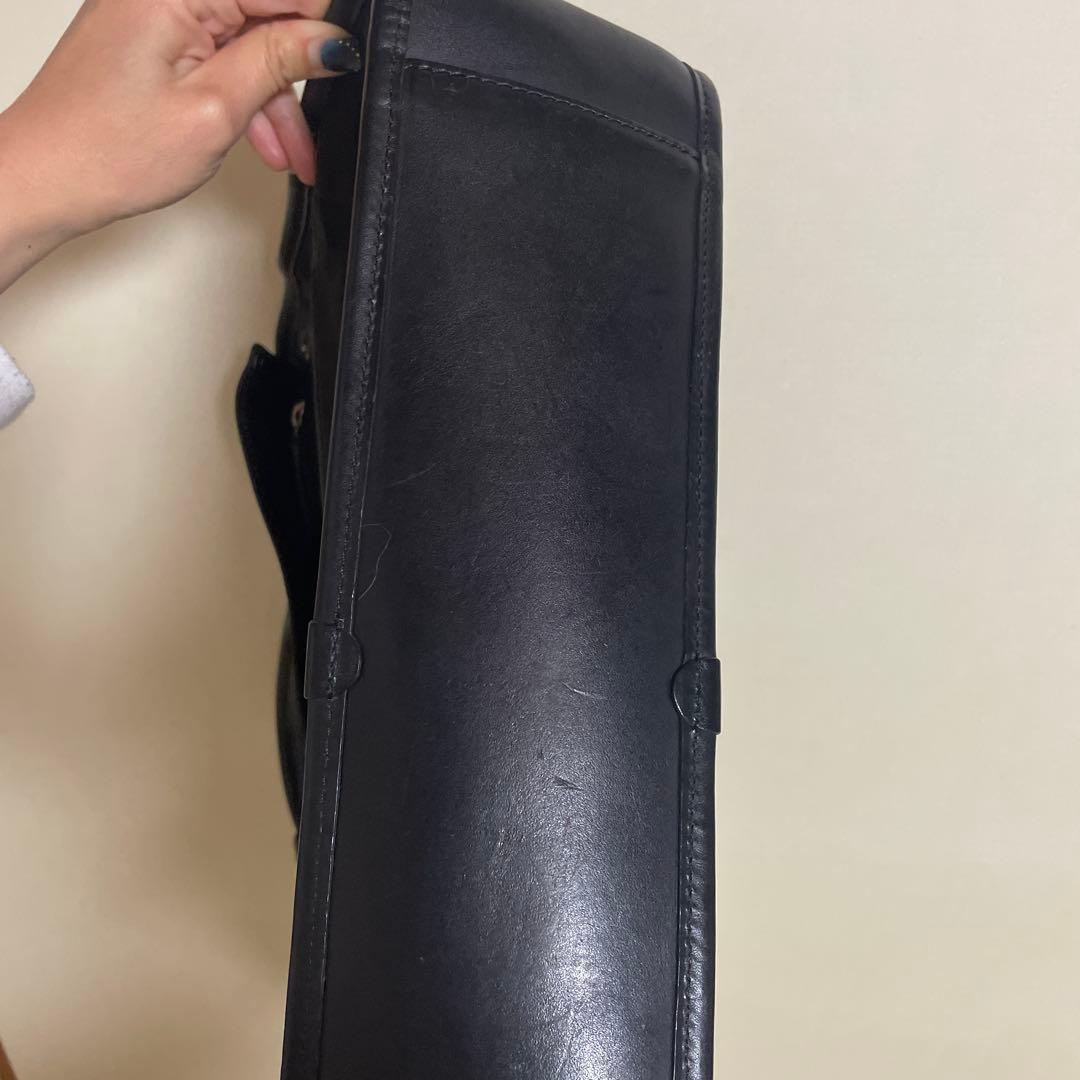 【美品】フェリージ FELISI 8637/2 DS ブリーフケース ブラック