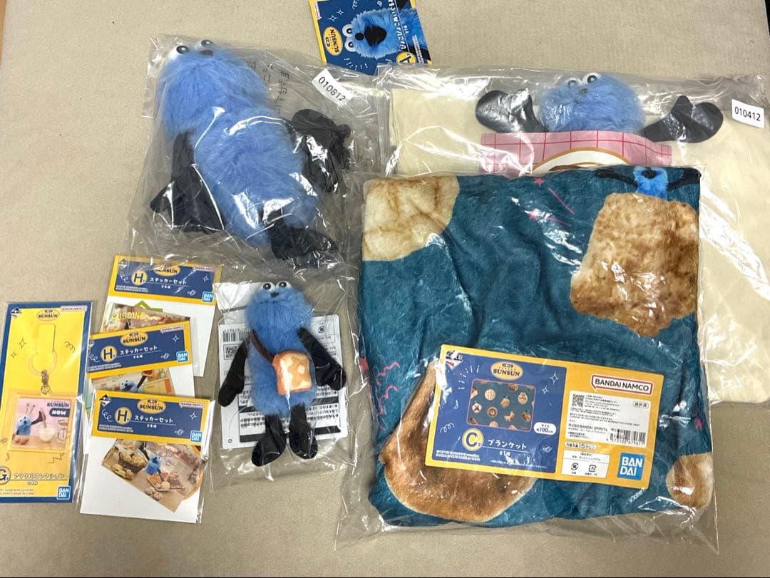 パペットスンスン 一番くじ A賞　B賞　C賞　D賞　H賞　G賞