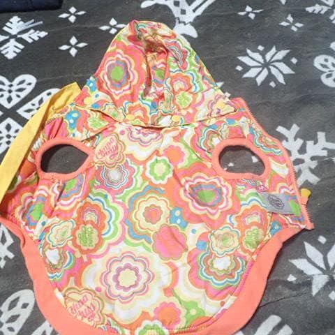 Ｍサイズ チュッパチャプス柄　パーカー取り外し 中綿　ダウンコート