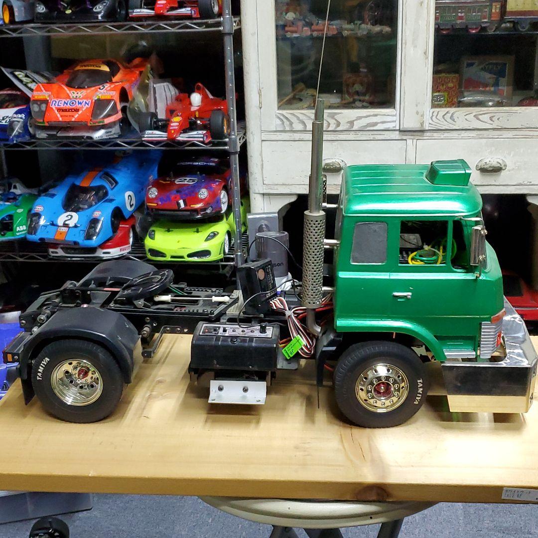 タミヤ　トレーラー　国産車仕様のラジコン