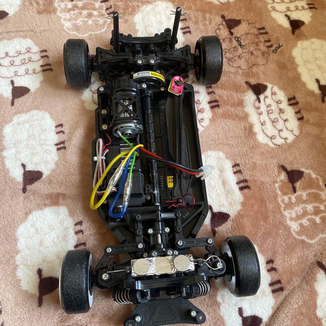 タミヤtt02 シャーシ＋ボディ付き