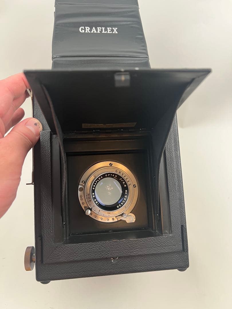 Super D Graflex 大判カメラ 自動露出機能付き