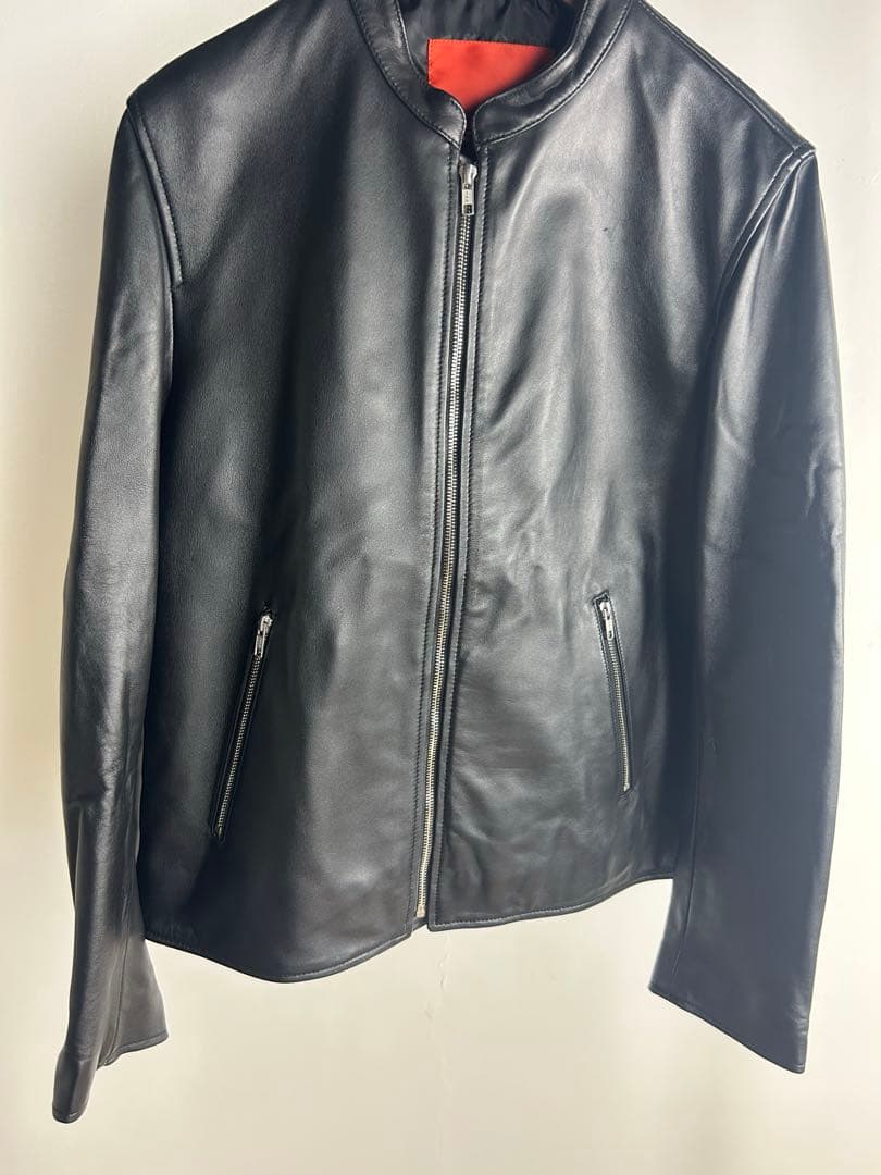 アーバンリサーチ　ROSSO ラムレザーシングルライダース