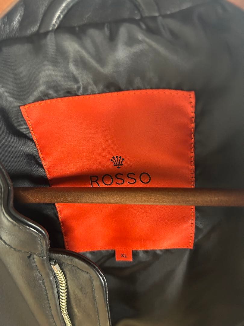 アーバンリサーチ　ROSSO ラムレザーシングルライダース